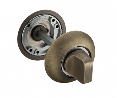 Картинка Дверная сантехническая завертка ADDEN BAU WC 003 BRONZE бронза